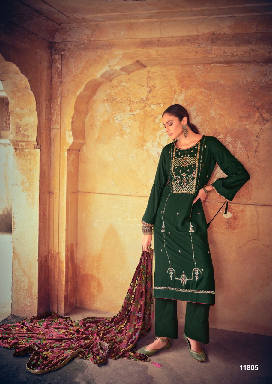 Deepsy Surahi Winter Fancy Festive Wear Designer Pashmina Latest Collection